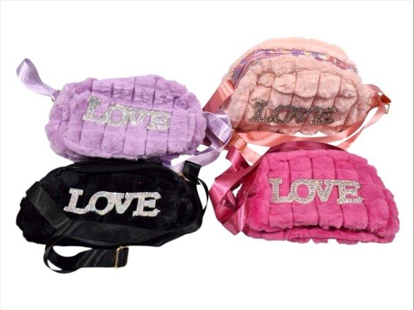 Producto - CARTERA LOVE PELUCHE 3DH-1617