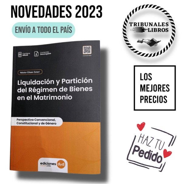 Producto - Liquidación y Partición del Régimen de Bienes en el Matrimonio