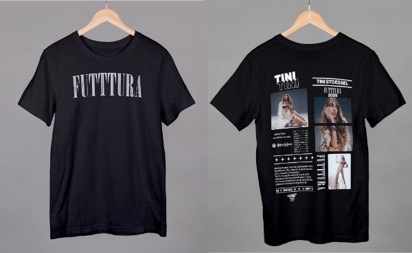 Producto - Plantilla para remera de TINI