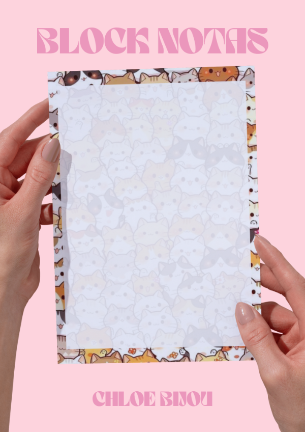 Producto - Block notas A5 Gatitos - 6