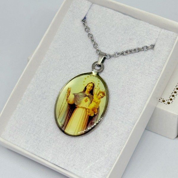Producto - Medalla de La Virgen del Rosario de San Nicolás - Art.3013