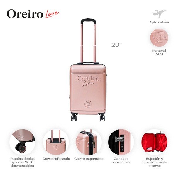 Producto - VALIJA CARRY ON 20 PULG OREIRO 31278