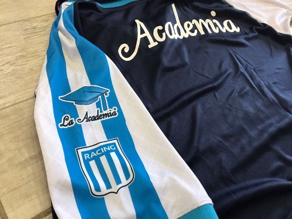 Producto - Camiseta retro de Racing Suplente - 5