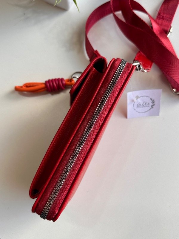 Producto - PhoneBag Oreiro Roja - ecocuero - 1