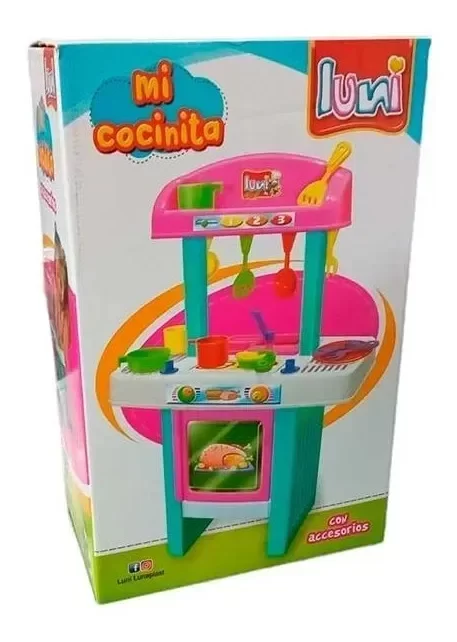 Producto - Cocina De Juguete Con Accesorios Luni