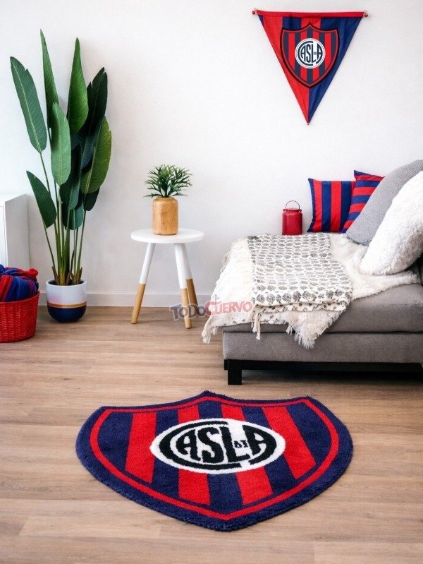 Producto - ALFOMBRA ESCUDO SAN LORENZO ARTESANAL