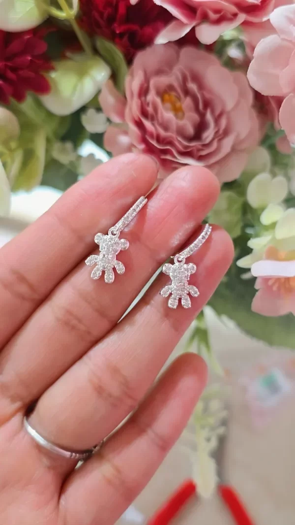 Producto - Argollas cubic dije osito AB