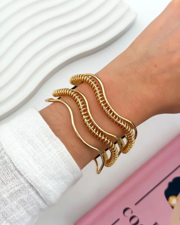 Producto - Brazalete Renata Dorado