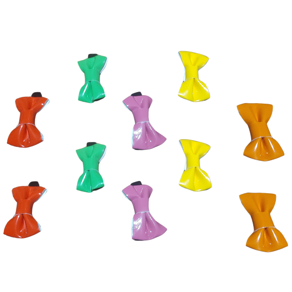 Producto - Hebilla Pinza Con Moño De Colores Ideal Mujer Niña Pack X 10 uni - 3