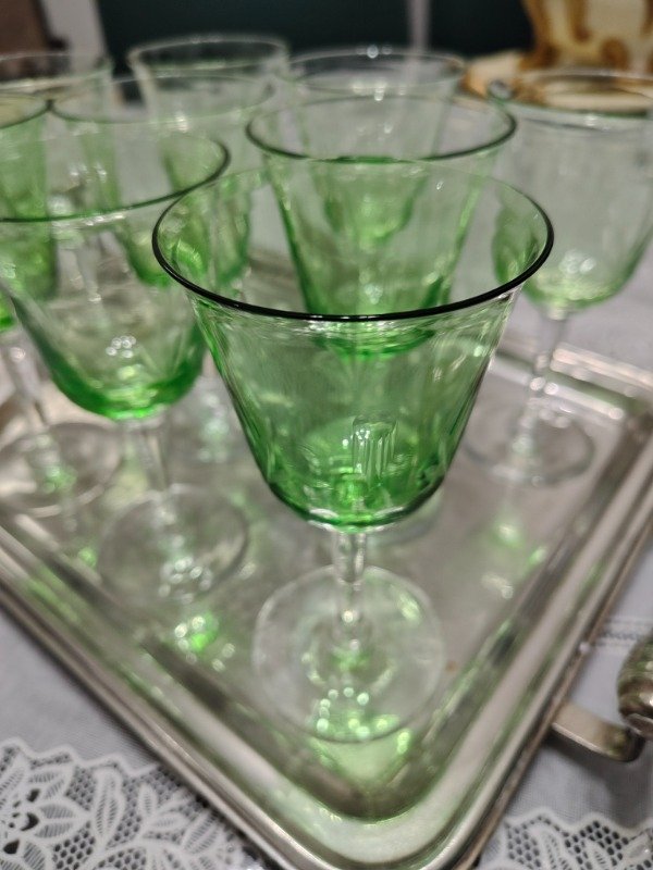 Producto - COPAS VINO DULCE CRISTAL VERDE - 4