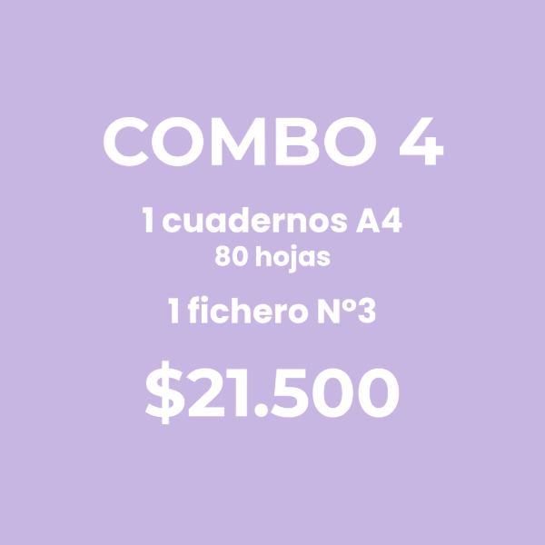 Producto - Combo 4