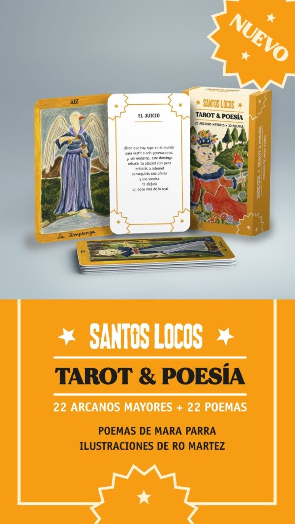 Producto - Tarot y poesía - Mazo Naranja  (Ro Martez y Mara Parra) - 0