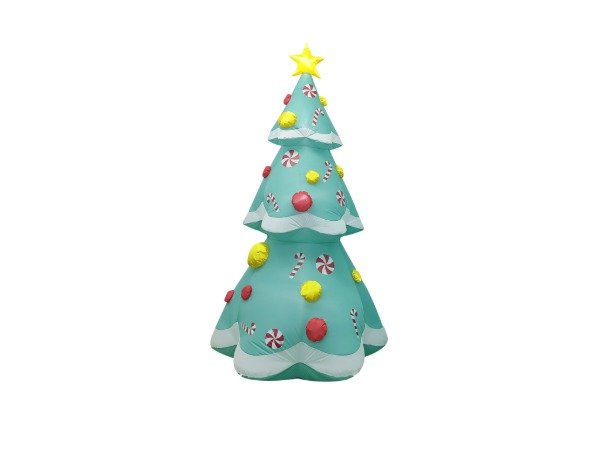 Producto - INFLABLE  ARBOL DE NAVIDAD  2,4 mts. ALTURA - 4 Leds