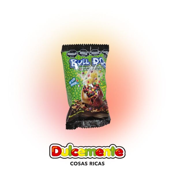 Producto - HUEVITO BULL DOG CON PASTILLAS SABOR TUTTI FRUTTI