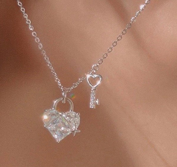 Producto - Collar Cyber-Cupid Jewel-Cobre galvanizado en plata