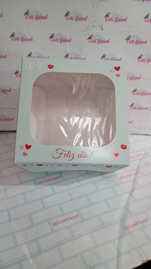 Producto - Caja 17x17cm "Feliz dia" - 0
