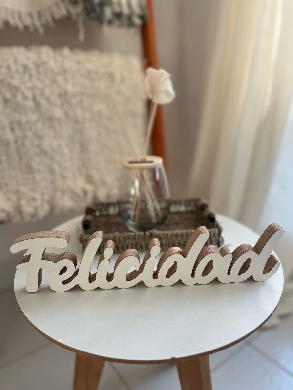 Producto - Palabra FELICIDAD