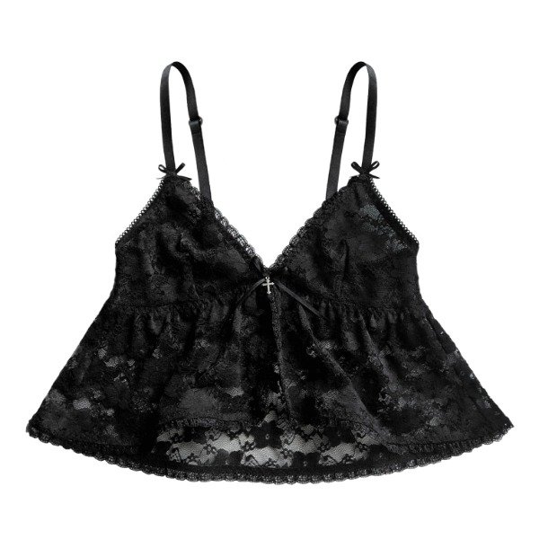 Producto - Cami top Sleepy Beauty negro