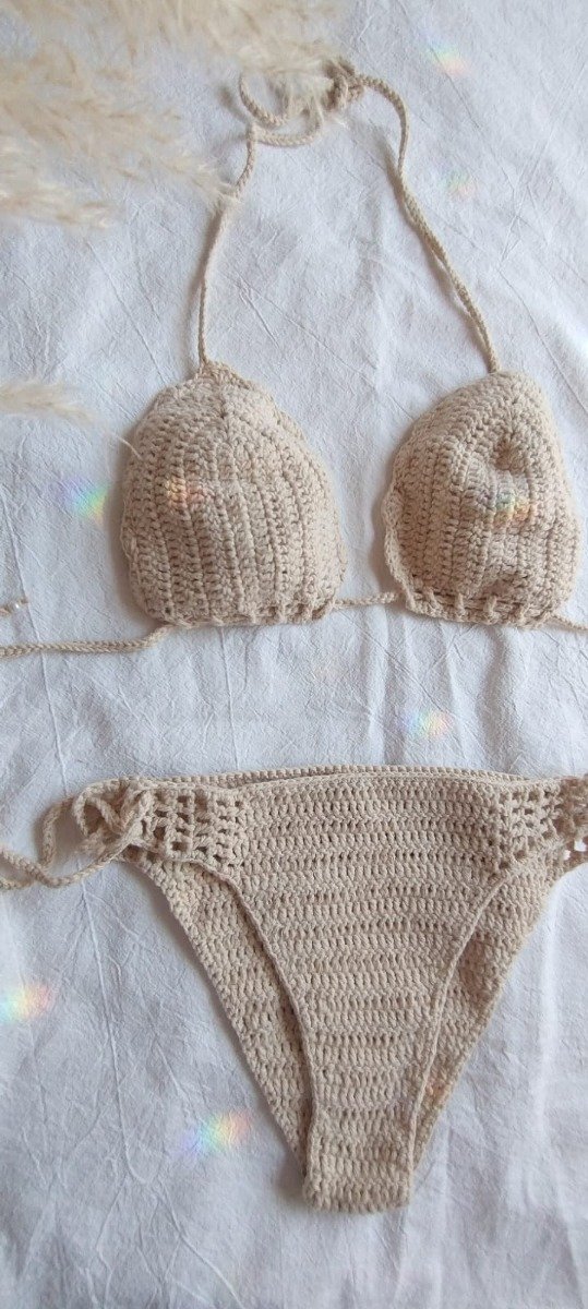 Producto - Bikini basic beige 90