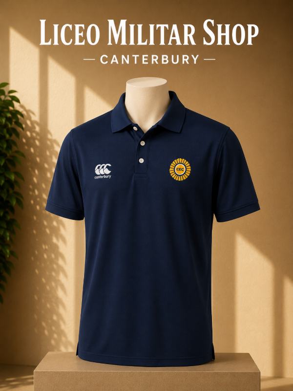 Producto - Chomba Polo C.E.C Azul