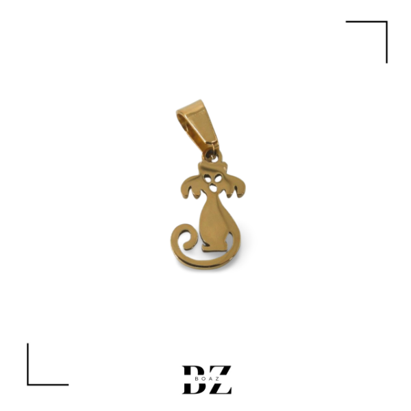 Producto - DIJES DE ACERO DORADO VARIOS MOD.X PCS - 1481-41