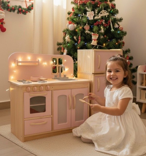 Producto - COCINITA DE MADERA CON BACHA (PRISKA) /Consultá stock al : +54 3516870360