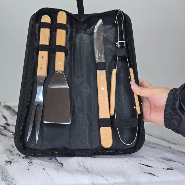 Producto - Set parrillero X4