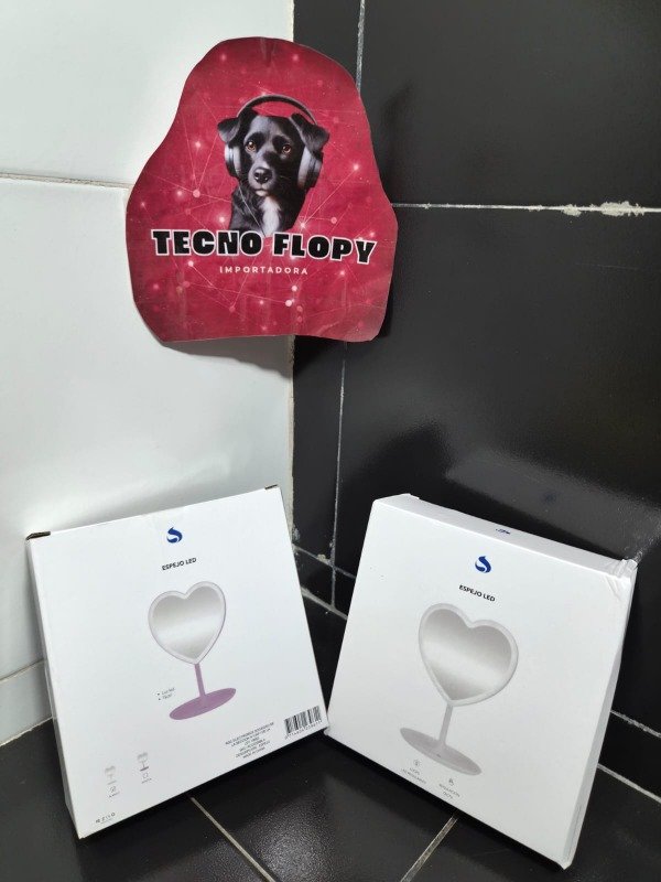 Producto - Espejo led corazon