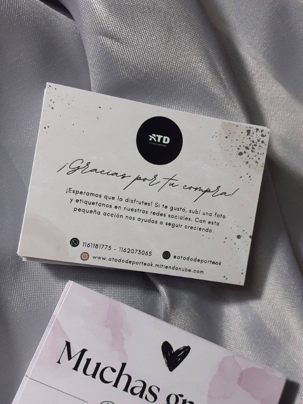 Producto - Combo tarjetas - 1