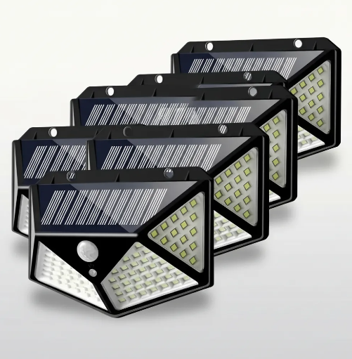 Producto - Lampara led x4 reflector solar 100 wats
