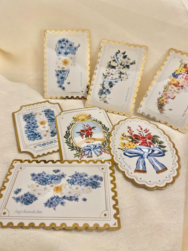 Producto - Pack stickers CHICOS "ARGENTINA BOTÁNICA" X 7