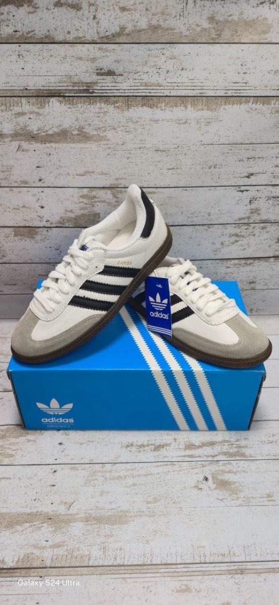 Producto - adidas samba blanco con base marron del 35 al 40 - 2