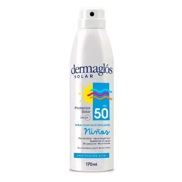 Producto - PROTECTOR SOLAR DERMAGLOS NIÑOS SPRY