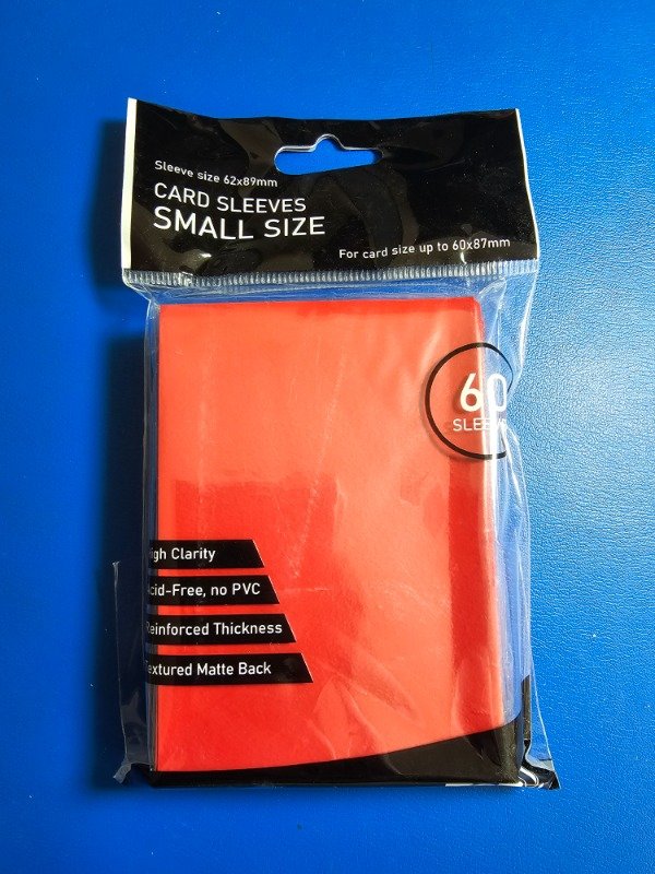 Producto - Folios Rojos Top Deck - Tamaño Yugioh - Pack x60