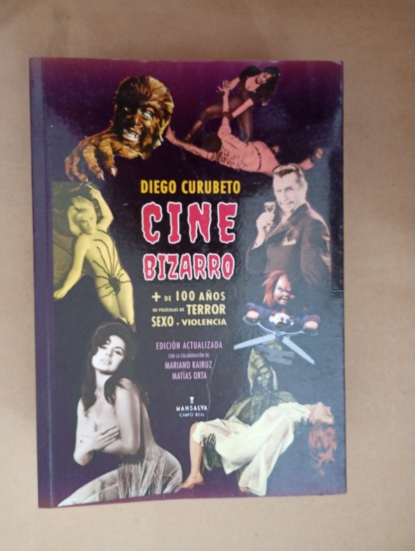 Producto - Cine bizarro - Diego Curubeto - Mansalva 2019
