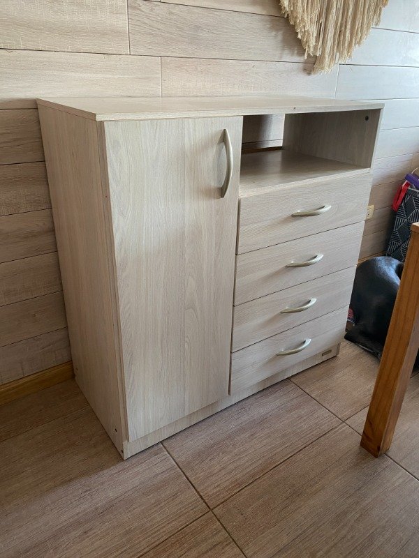 Producto - MUEBLE ORGANIZADOR MELAMINA PLATINUM 100x48x10 MIN DET EN CANTO #9971