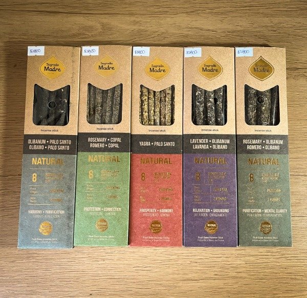 Producto - Sahumerio natural combinado