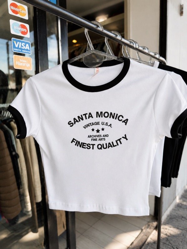 Producto - Remera algodón /Santa Mónica - 1
