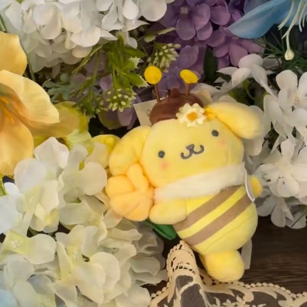 Producto - Llavero Oficial Pom Pom Purin Abejita - 0