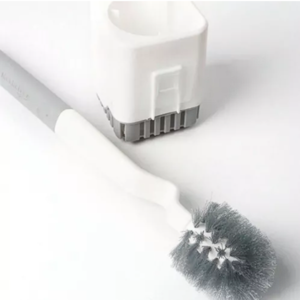 Producto - Escobilla de baño blanca
