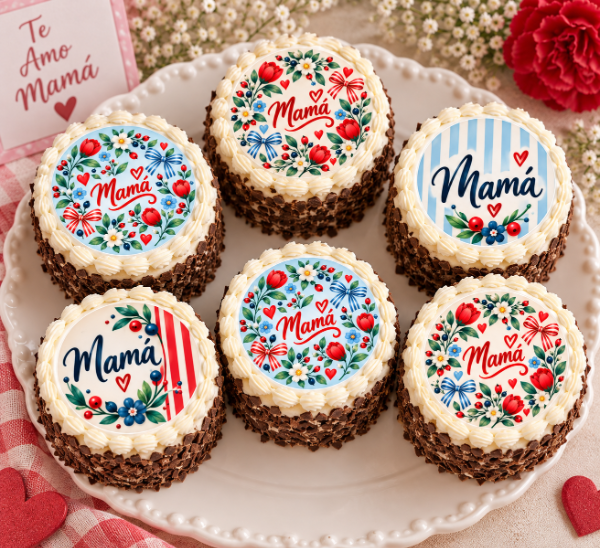Producto - LAMINA COMESTIBLE MAMA TORTAS INDIVIDUALES 30 - 0