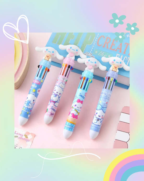 Producto - Birome 10 Colores Cinnamoroll