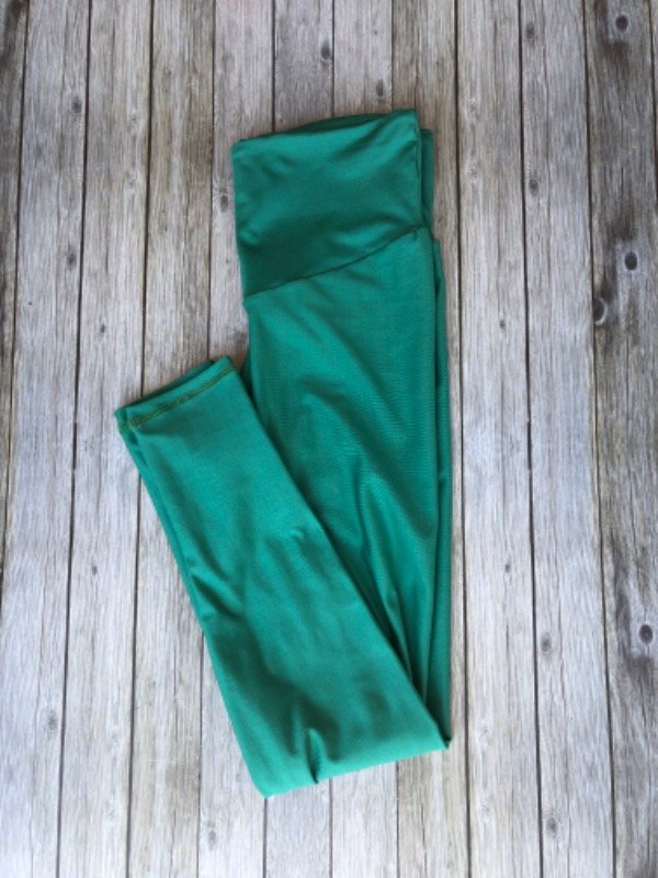Calza larga verde menta