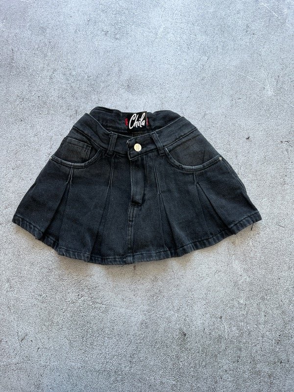 Producto - Shortnpollera tableada tiro bajo