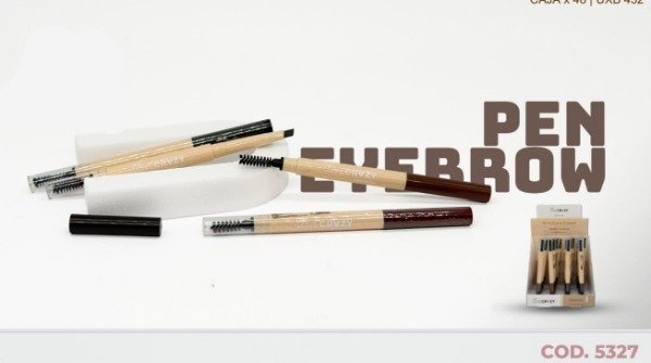 Producto - Caja x48u lápiz para cejas + cepillo Love Crazy Tejar