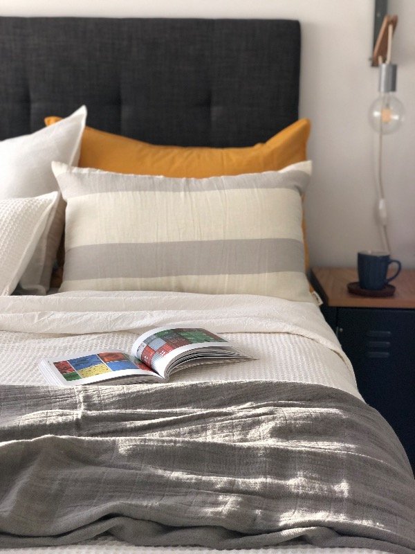 Producto - ALMOHADÓN BAMBÚ GRIS