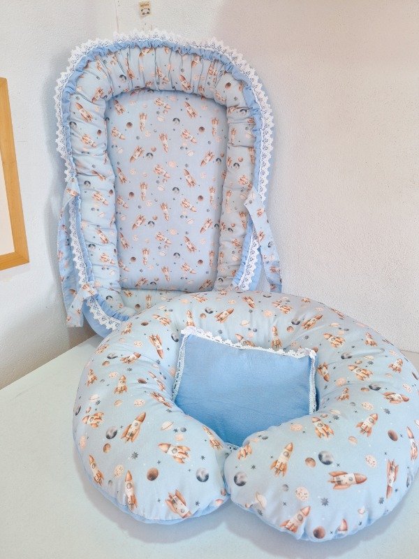 Producto - Set esencial Cohetes celeste