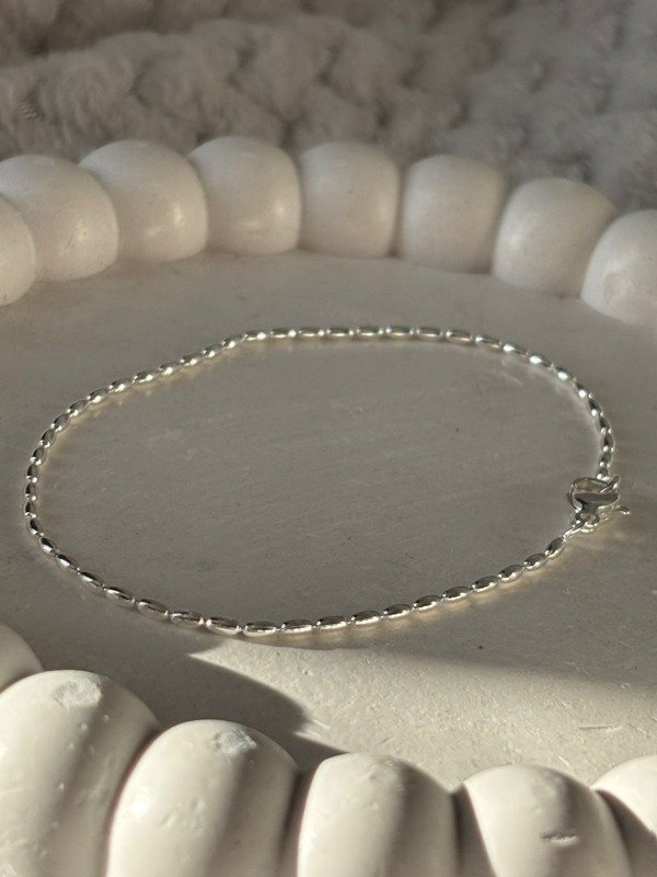 Producto - Pulsera Ri en acero blanco