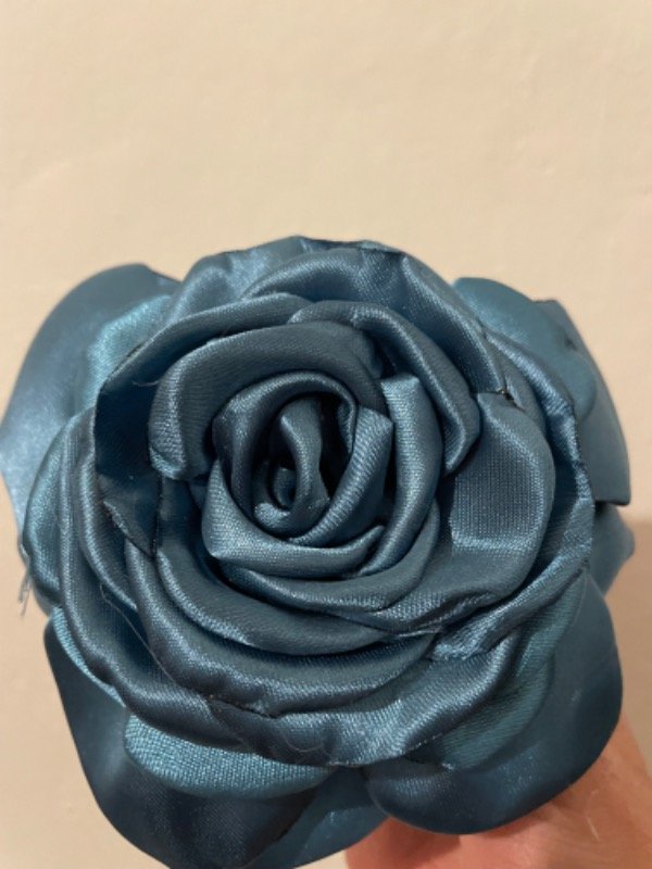 Producto - Flor raso petroleo