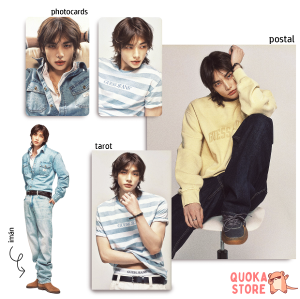 Producto - Pack Hyunjin x Guess Jeans - Stray Kids